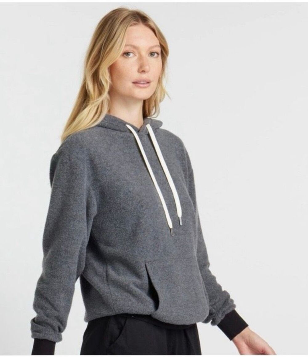 Feat Blanket Hoodie gray comfy soft pullover hooded sweatshirt XL